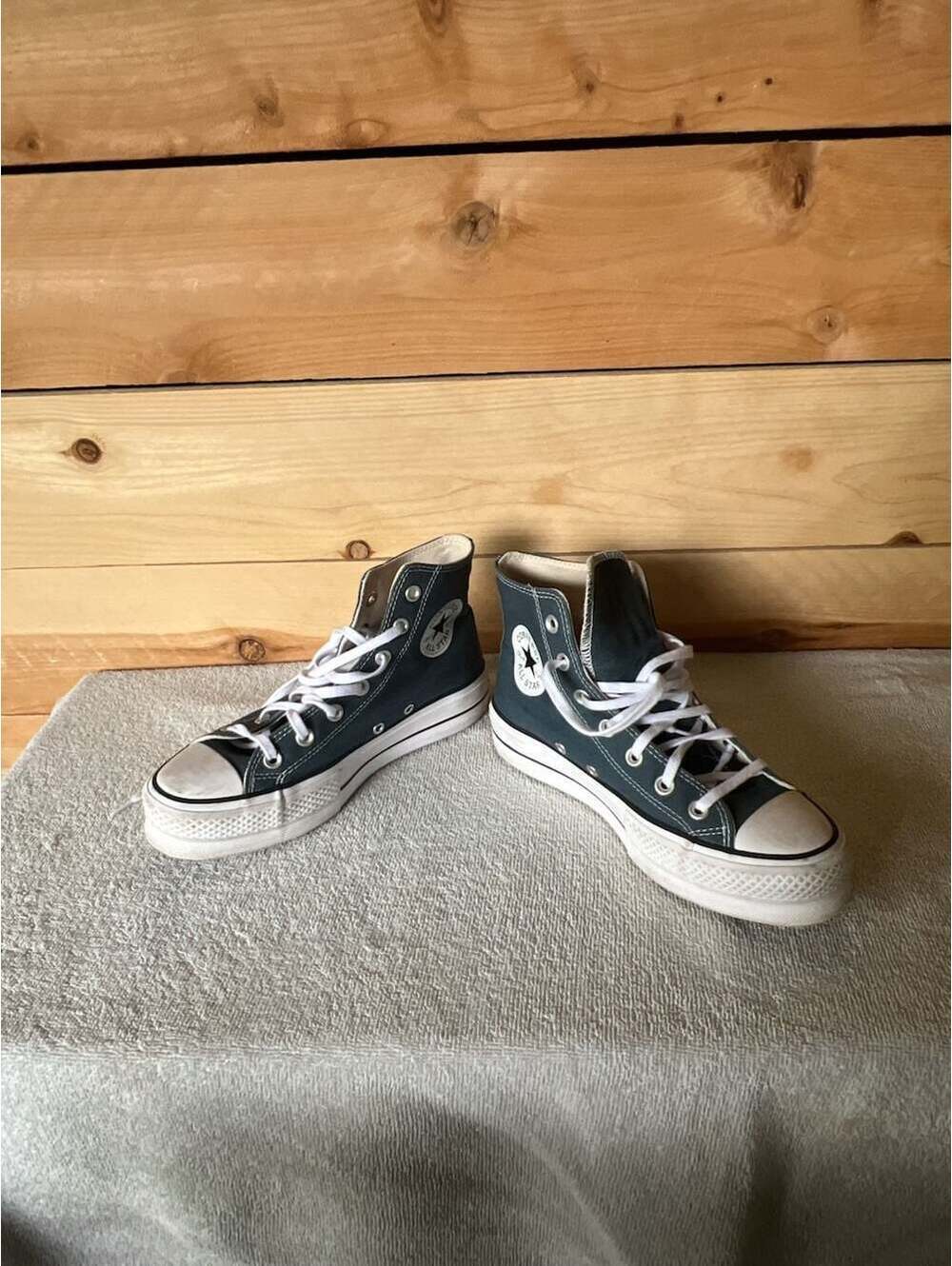 Converse Chuck Taylor All Star Lift Platform Hi Top Sneakers, Deep Sleep/White